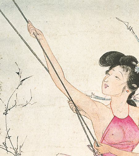 汇川-胡也佛的仕女画和最知名的金瓶梅秘戏图